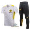 BVB Borussia Dortmund Trainingsshirt Pak 2022-23 Witte - Heren